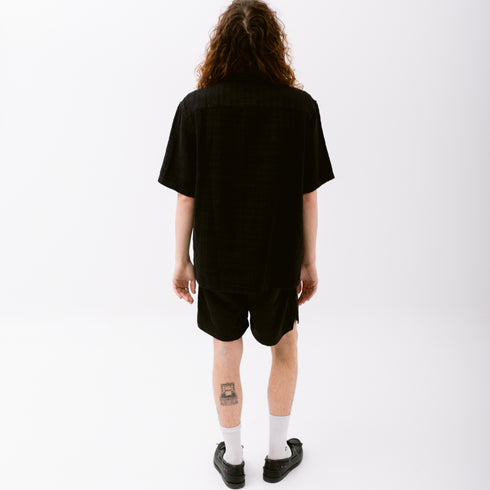 Hello Sunflower Spacey SS Shirt Black 999 1187 Fit Back Degli Uberti